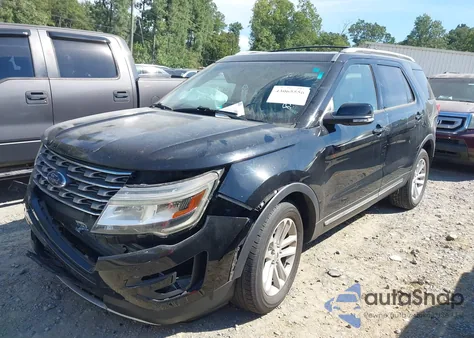 2016 Ford Explorer Xlt z USA, uszkodzony, nr VIN 1FM5K7D85GGD04317